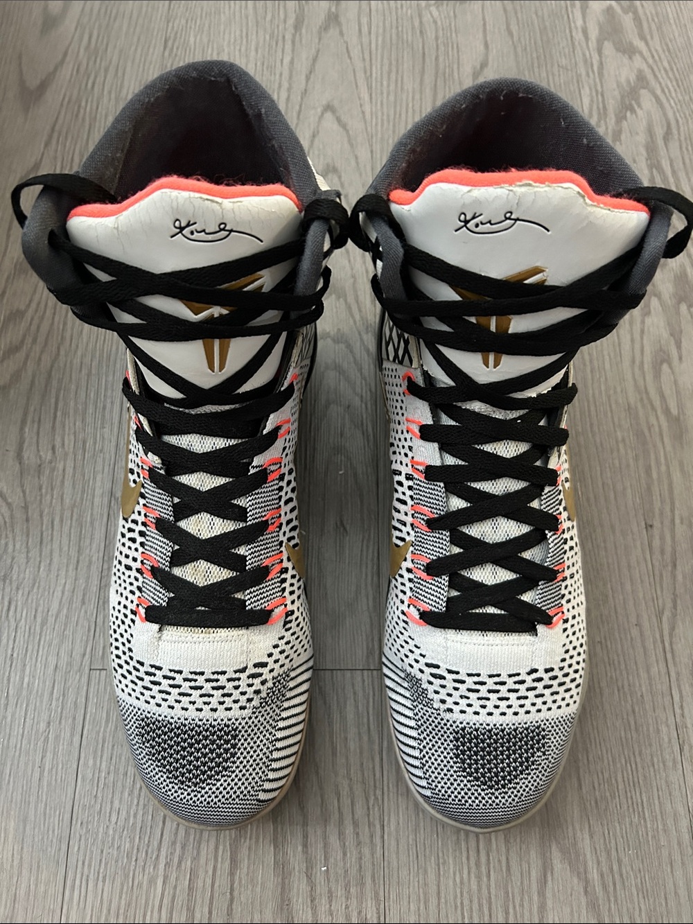 Nike KOBE IX elite fundamentals high tops basketball shoes